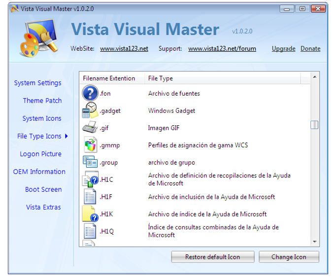 Vista Visual Master Vista Visual Master