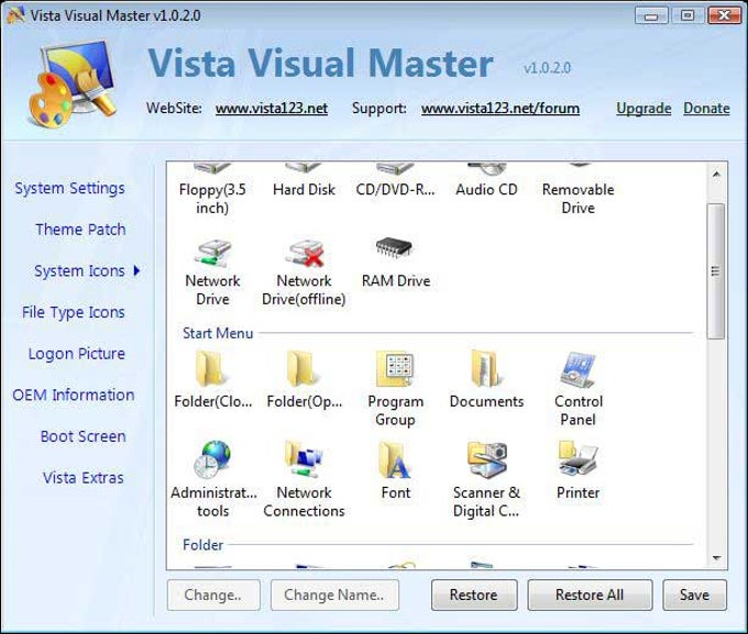 Vista Visual Master Vista Visual Master