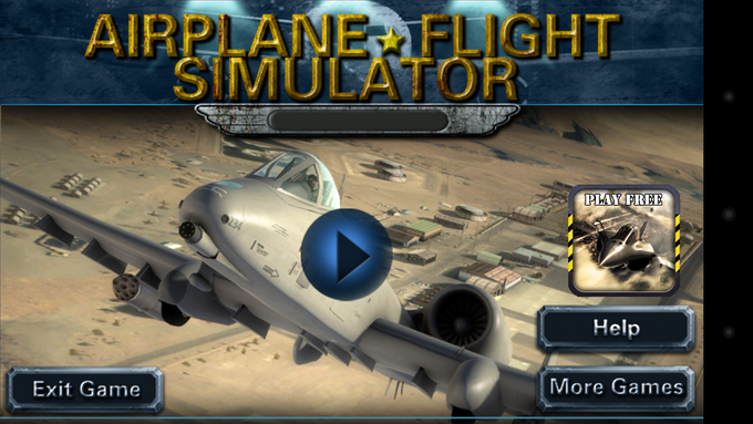 3D Airplane Flight Simulator