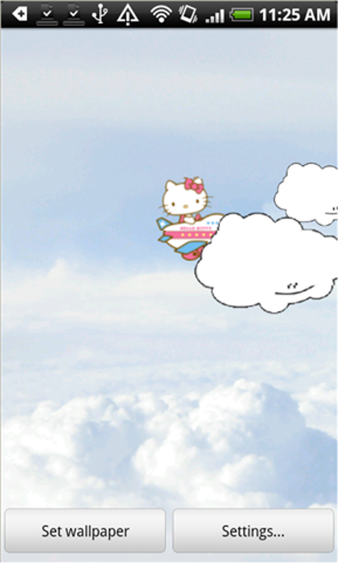 Hello Kitty Live Wallpaper voor Android - Download