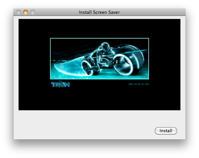 Tron Legacy Screensaver Tron Legacy Screensaver