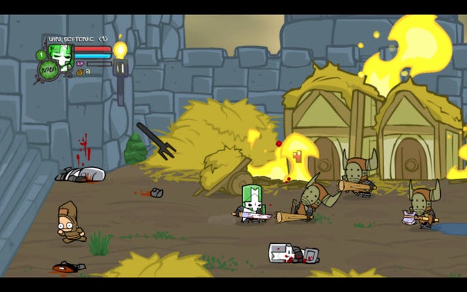 Castle crashers как быстро прокачать персонажа