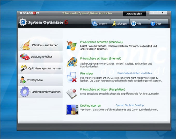 Arafasoft System Optimizer Arafasoft System Optimizer