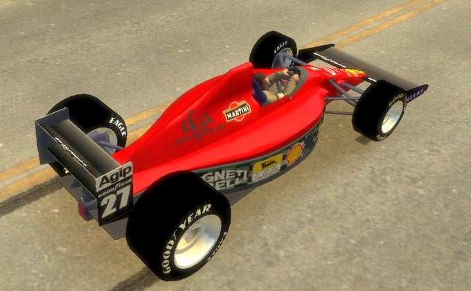 GTA IV Ferrari Formula One Mod GTA IV Ferrari Formula One Mod