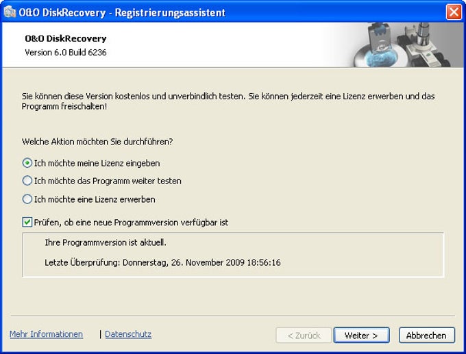 O&O DiskRecovery O&O DiskRecovery