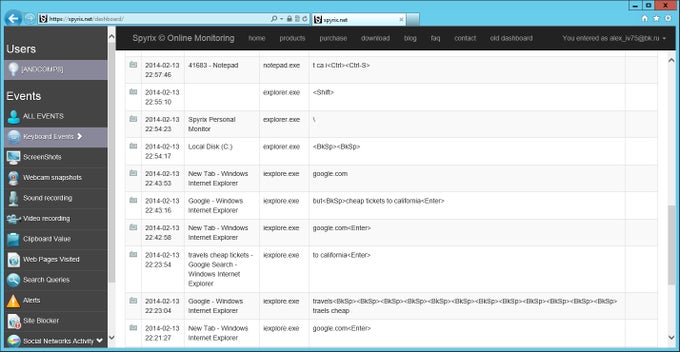 Spyrix Free Keylogger Spyrix Free Keylogger