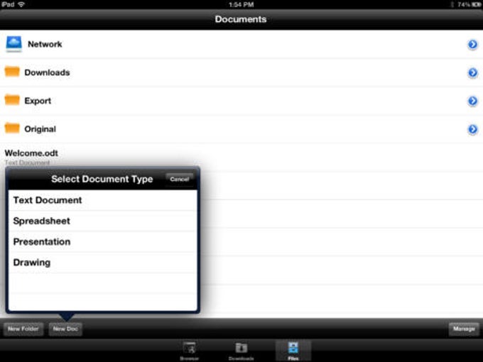 Documents Unlimited Free for iPad Documents Unlimited Free for iPad