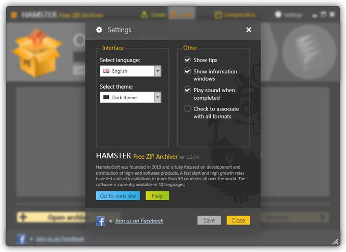 Hamster Free ZIP Archiver Hamster Free ZIP Archiver
