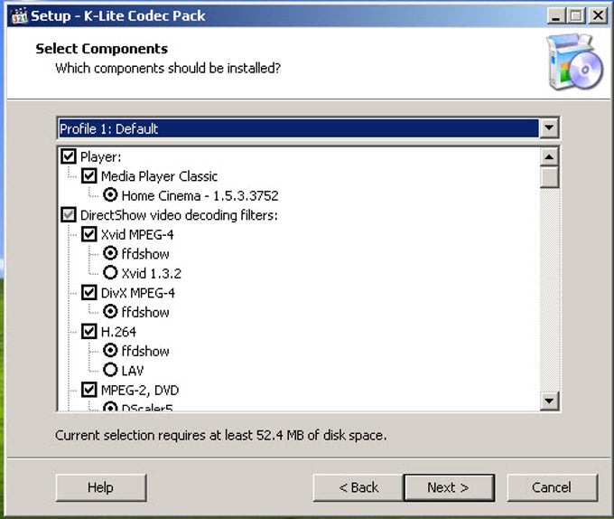 kodec media player classic