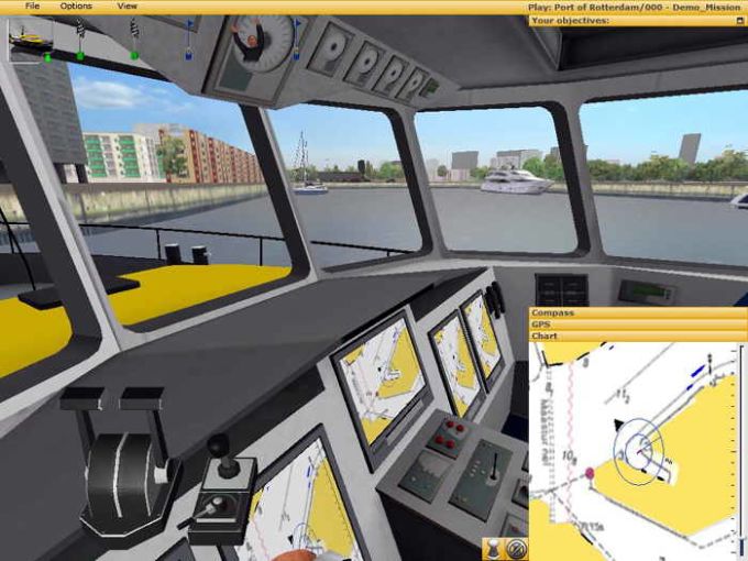 ship simulator controls