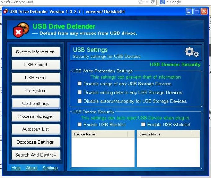 USB Drive Defender USB Drive Defender