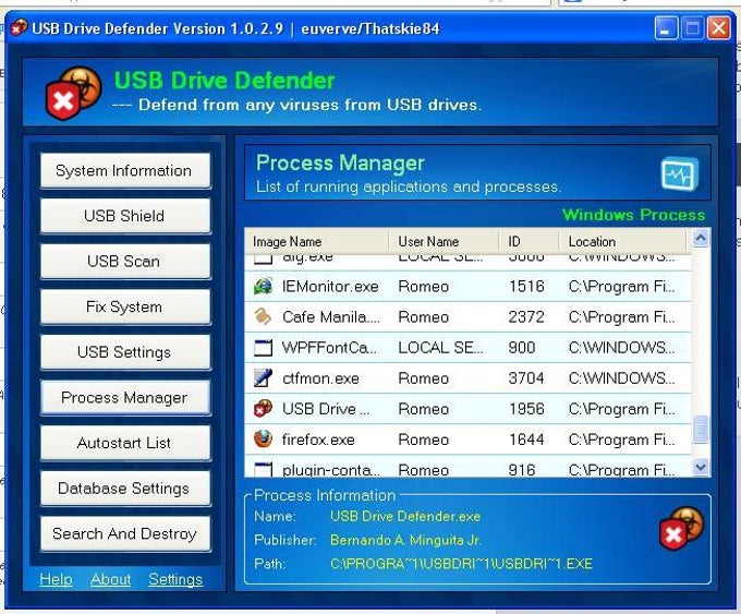 USB Drive Defender USB Drive Defender