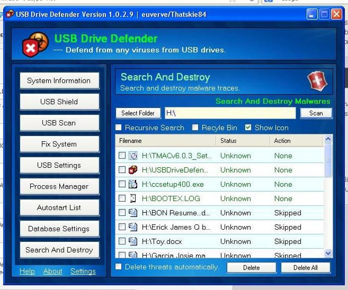 USB Drive Defender USB Drive Defender