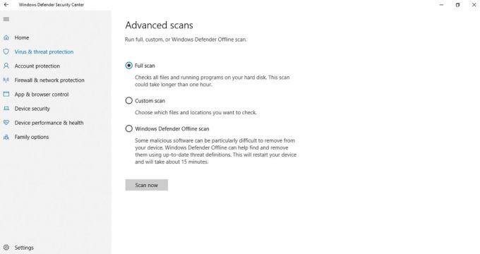 windows defender download 10 update