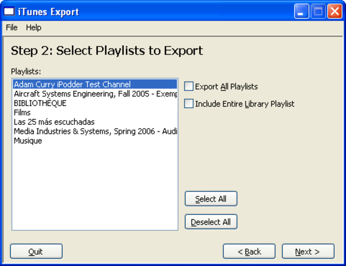export for itunes pc free download