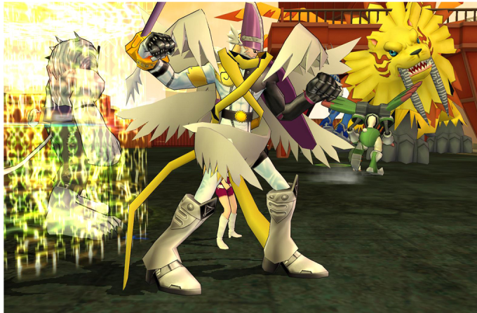 Me and Game Master Renamon - Digimon Masters