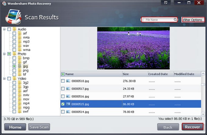 Wondershare Photo Recovery