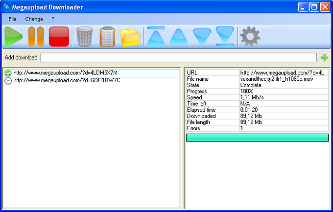 Megaupload Downloader Megaupload Downloader