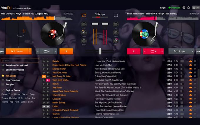 Virtual dj mixer app download laptop