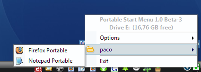 Portable Start Menu Portable Start Menu