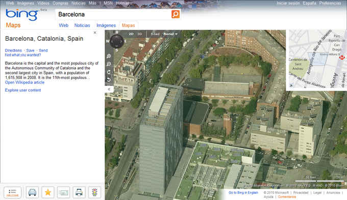 Bing Maps Bing Maps