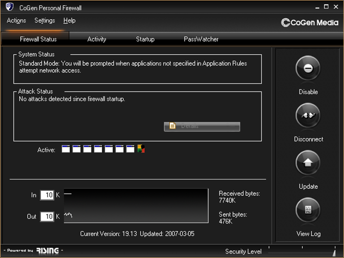 Cogen Personal Firewall