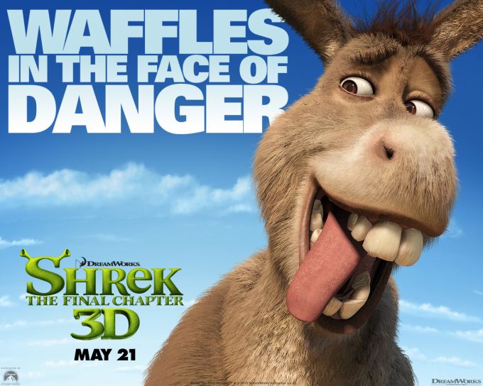 Shrek 4 Wallpaper: Donkey for Mac