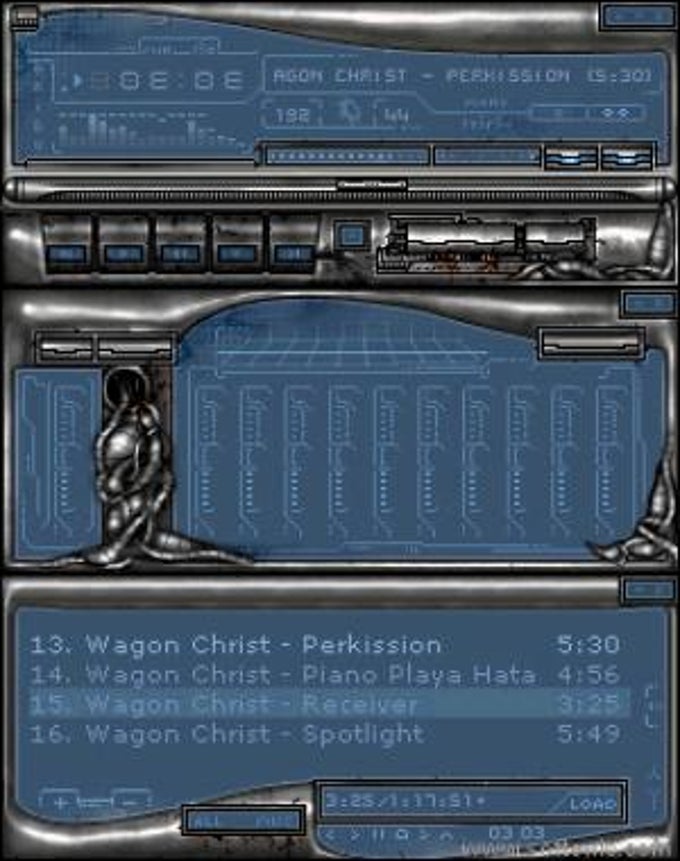 Petrol Flange WinAmp Skin Petrol Flange WinAmp Skin