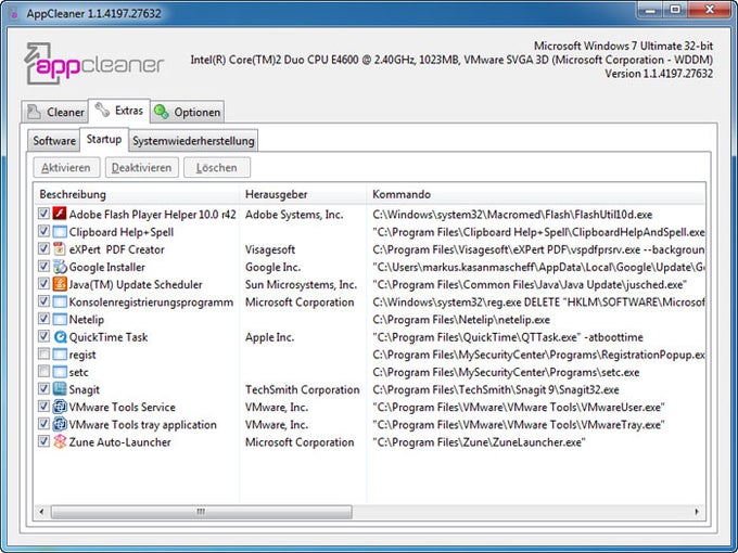 UpdateStar AppCleaner UpdateStar AppCleaner