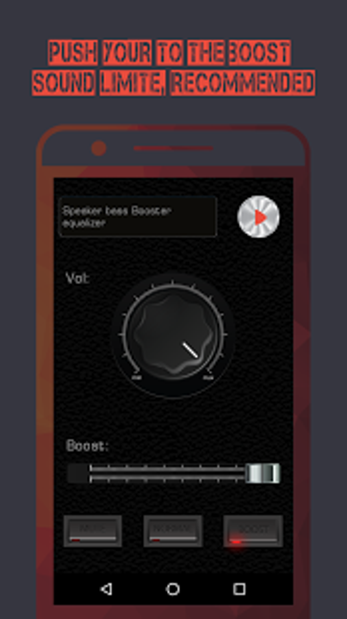 Speaker Bass Booster Equalizer Speaker Bass Booster Equalizer