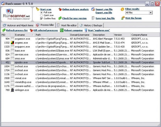 RunScanner RunScanner