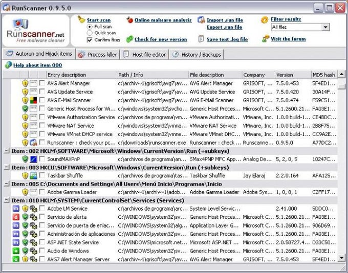 RunScanner RunScanner