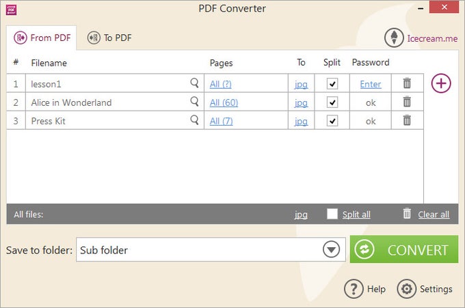 Icecream PDF Converter Icecream PDF Converter
