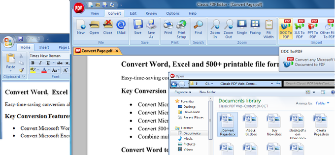 Classic PDF Editor Classic PDF Editor