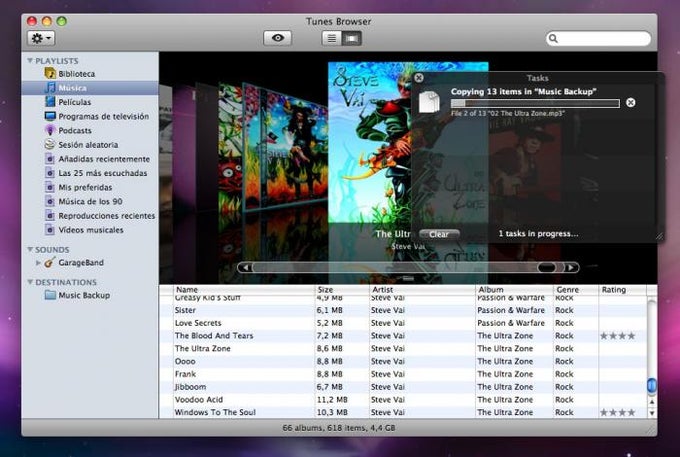 Tunes Browser Tunes Browser