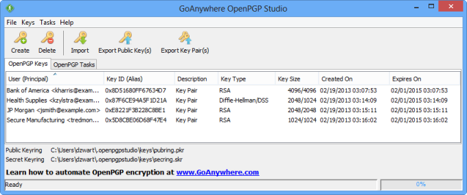 GoAnywhere OpenPGP Studio - Download