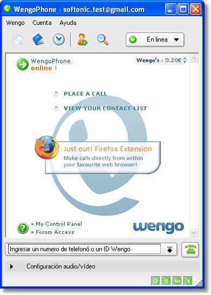 WengoPhone WengoPhone