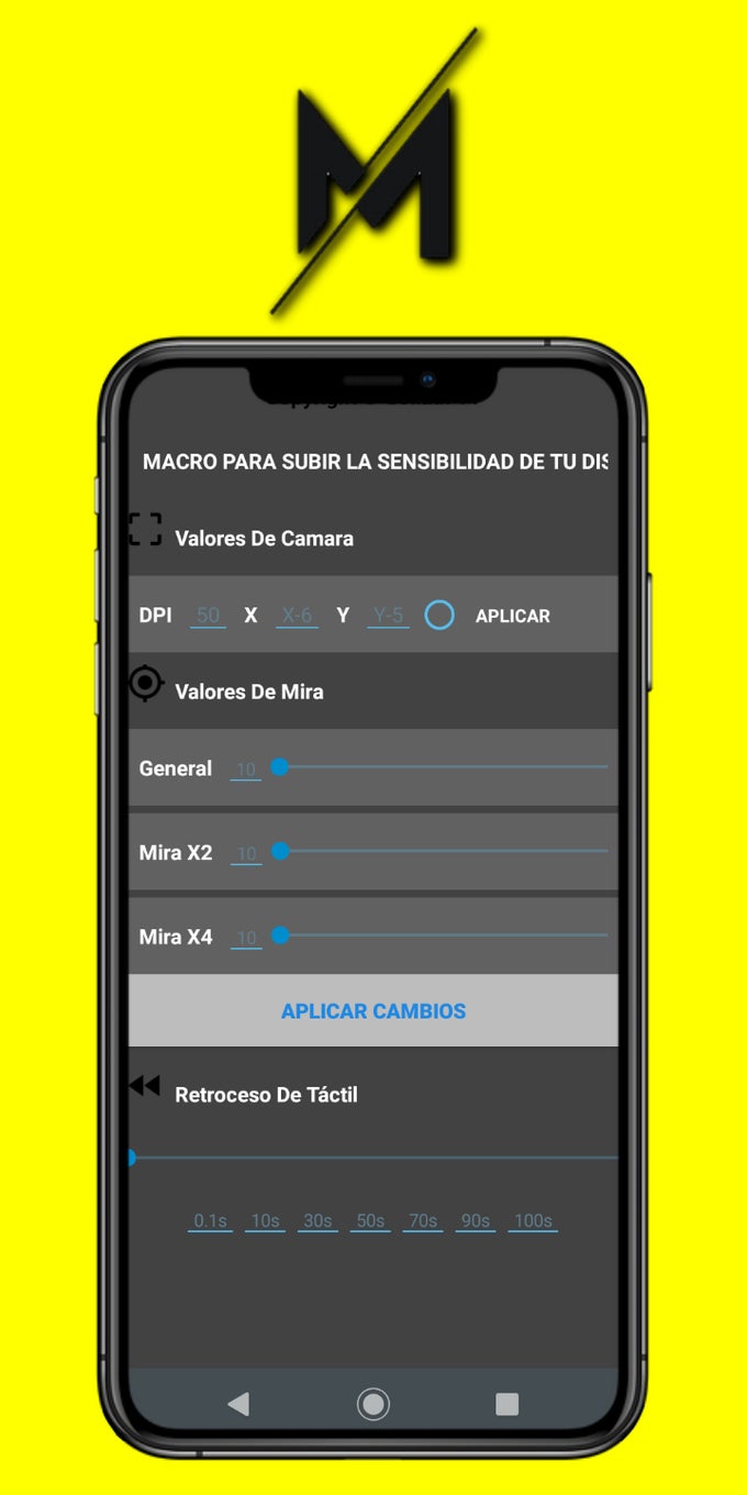 Descargar Activar DPI Sensibilidad Macro APK v5.1.5 para Android