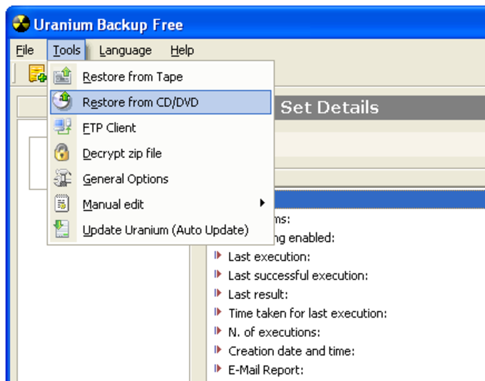 Uranium Backup 9.8.1.7403 free instals