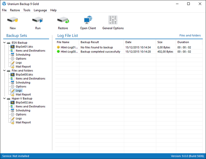 Uranium Backup Uranium Backup