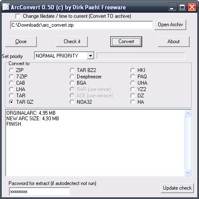 ArcConvert ArcConvert