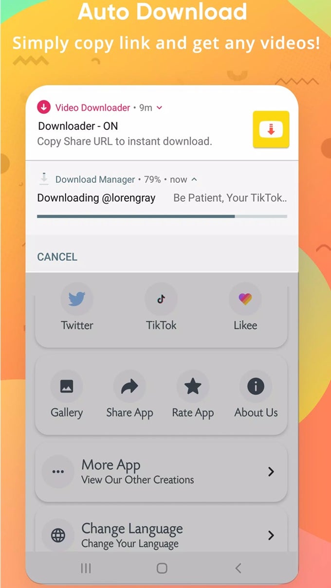 Baixar Video Downloader for TikTok 1.4 Android - Download APK Grátis