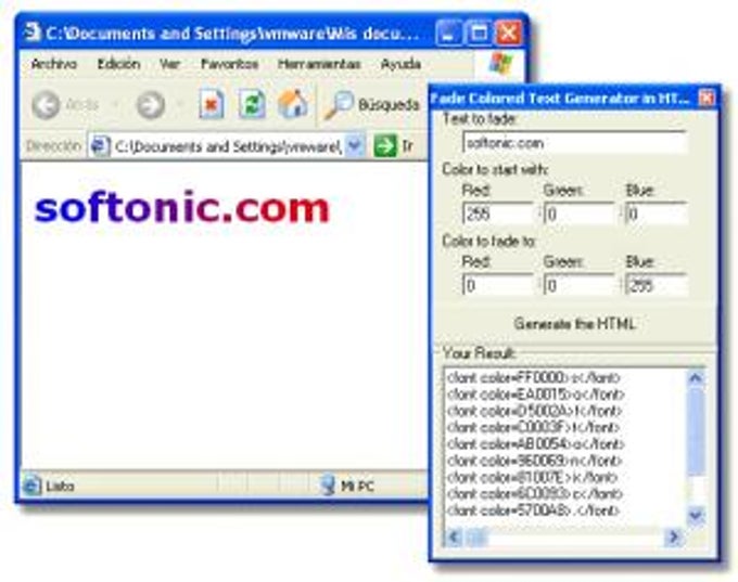 HTML Fader HTML Fader