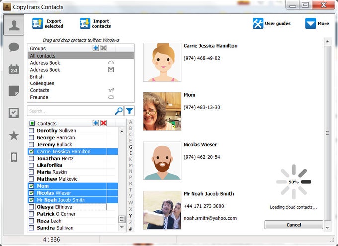 CopyTrans Contacts CopyTrans Contacts