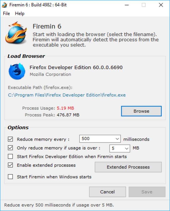 instaling Firemin 9.8.3.8365