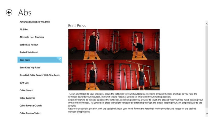 Gym Guide for Windows 10 Gym Guide for Windows 10