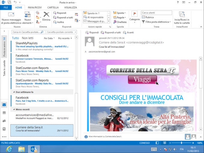 Microsoft Outlook 2013 Microsoft Outlook 2013