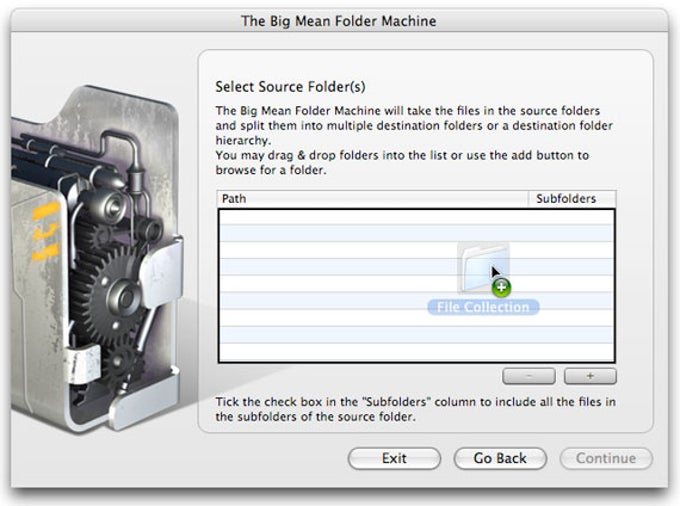 The Big Mean Folder Machine The Big Mean Folder Machine