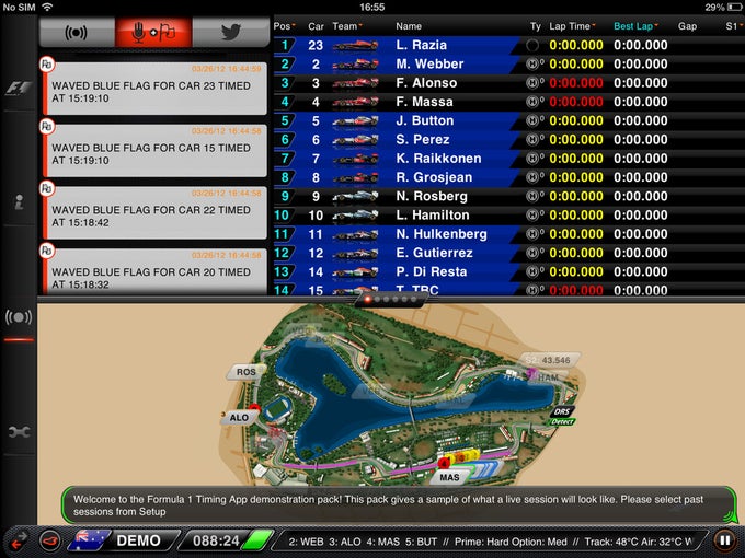 F1™ 2013 Timing App CP F1™ 2013 Timing App CP