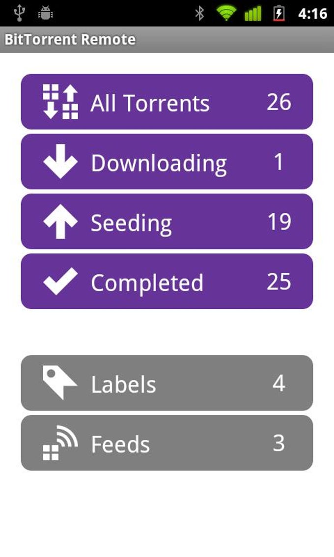 BitTorrent Remote BitTorrent Remote